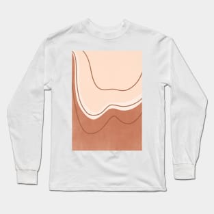 Abstract Bohemian Shapes 4.5 Long Sleeve T-Shirt